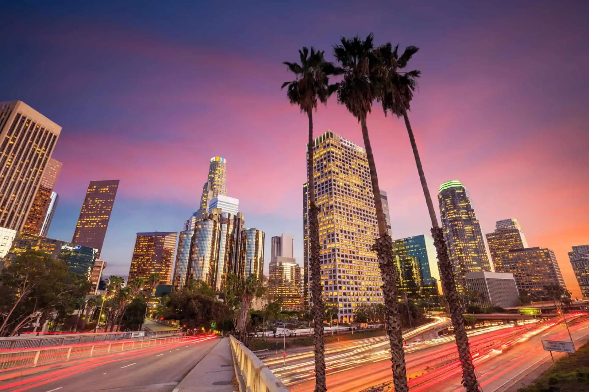 Center of Los Angeles