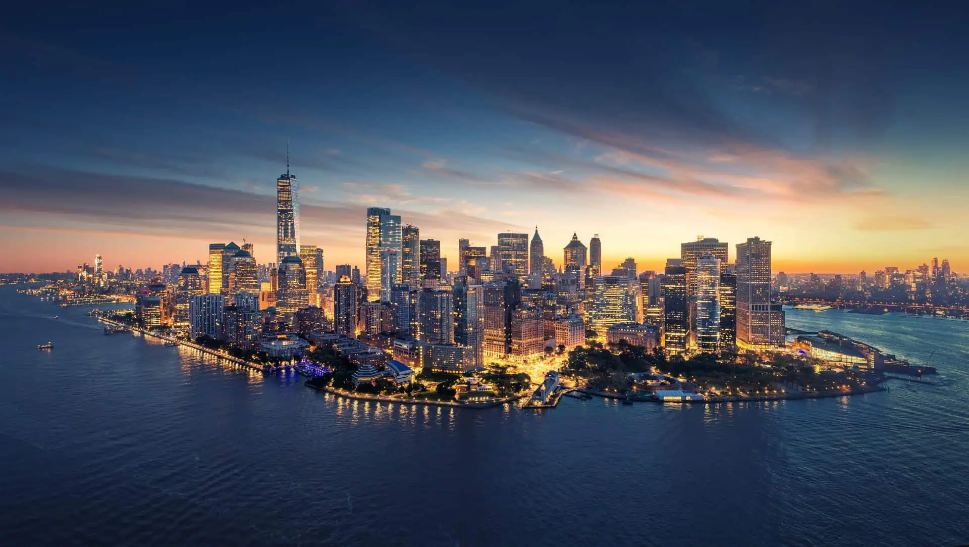 Manhattan office buildings/skyscrapers